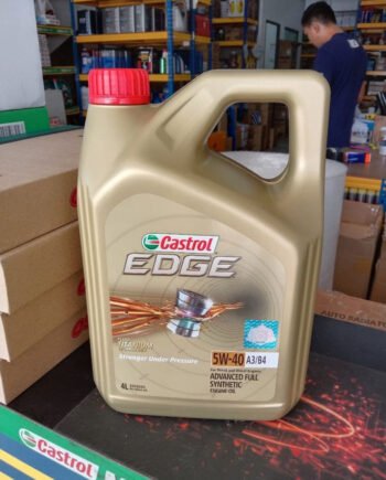 Genuine Castrol Edge Fully Synthetic 5W-40 5W40 A3/B4 A3B4 Engine Motor Oil Petrol Diesel Gasoline Fluid Minyak Hitam