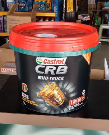 Genuine Castrol CRB Turbomax 7.5L 15W-40 CH-4 15W40 Diesel Engine Oil Minyak Hitam Van Lorry Lori Truck Trak 4X4 4WD